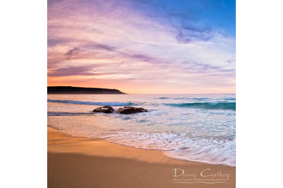 Moonscape - Bunker Bay, Naturaliste, Margaret River, Western Australia, Seascape Cushion Cover (BBP1.2-V2-CC1)