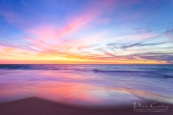 Aussie Sunset - Claytons Beach, Mindarie, Perth, Western Australia, Seascape Print (MMS2.2-V1-TH1)