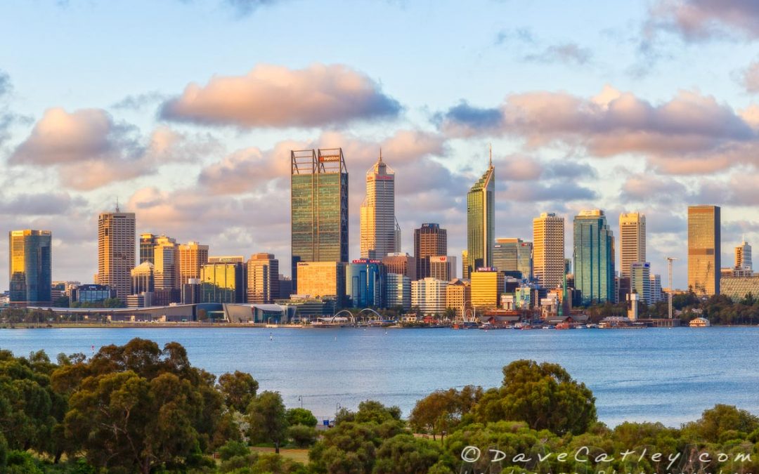 The Ever Changing Colours of the Perth City Skyline – 2