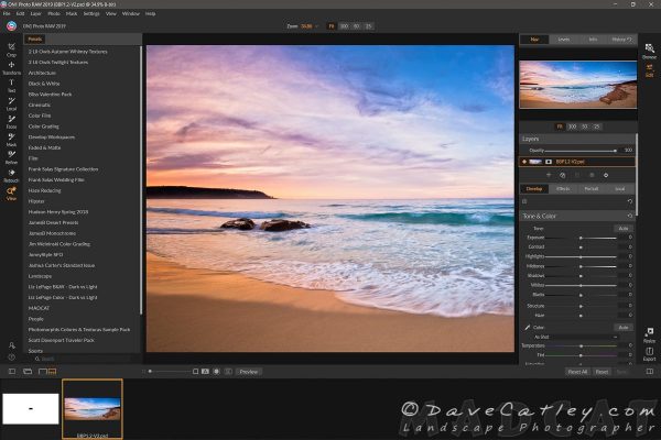 New Software Release – ON1 Photo RAW 2019.5