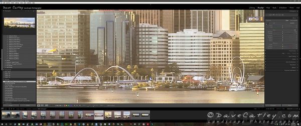 Blowup of Elizabeth Quay from the Final 35MP Image to Show the Detail