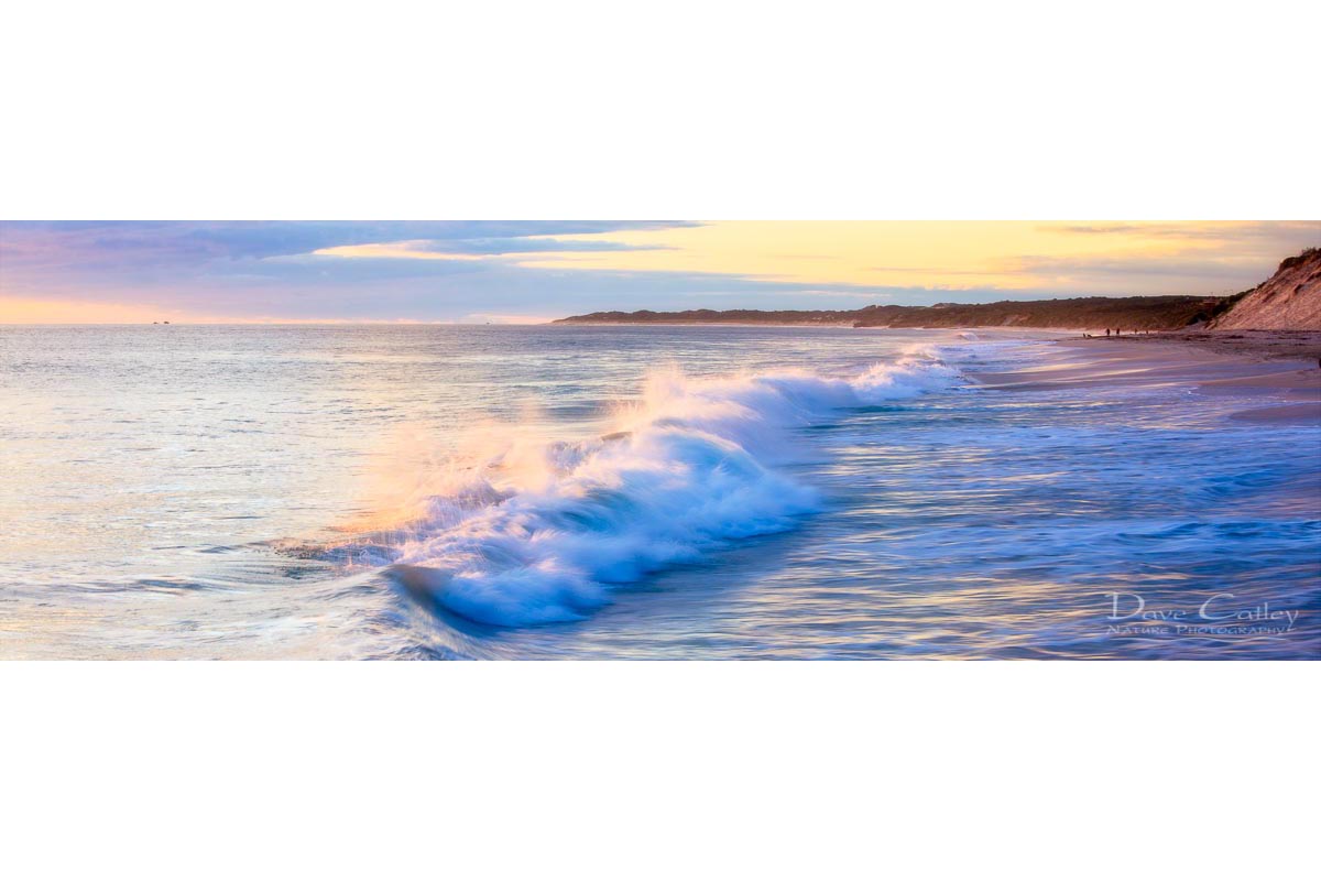 Sunsets & Waves - Quinns Beach, Quinns Rocks, Perth, Western Australia, Seascape Mug (QBV1.5-V1-MG1)